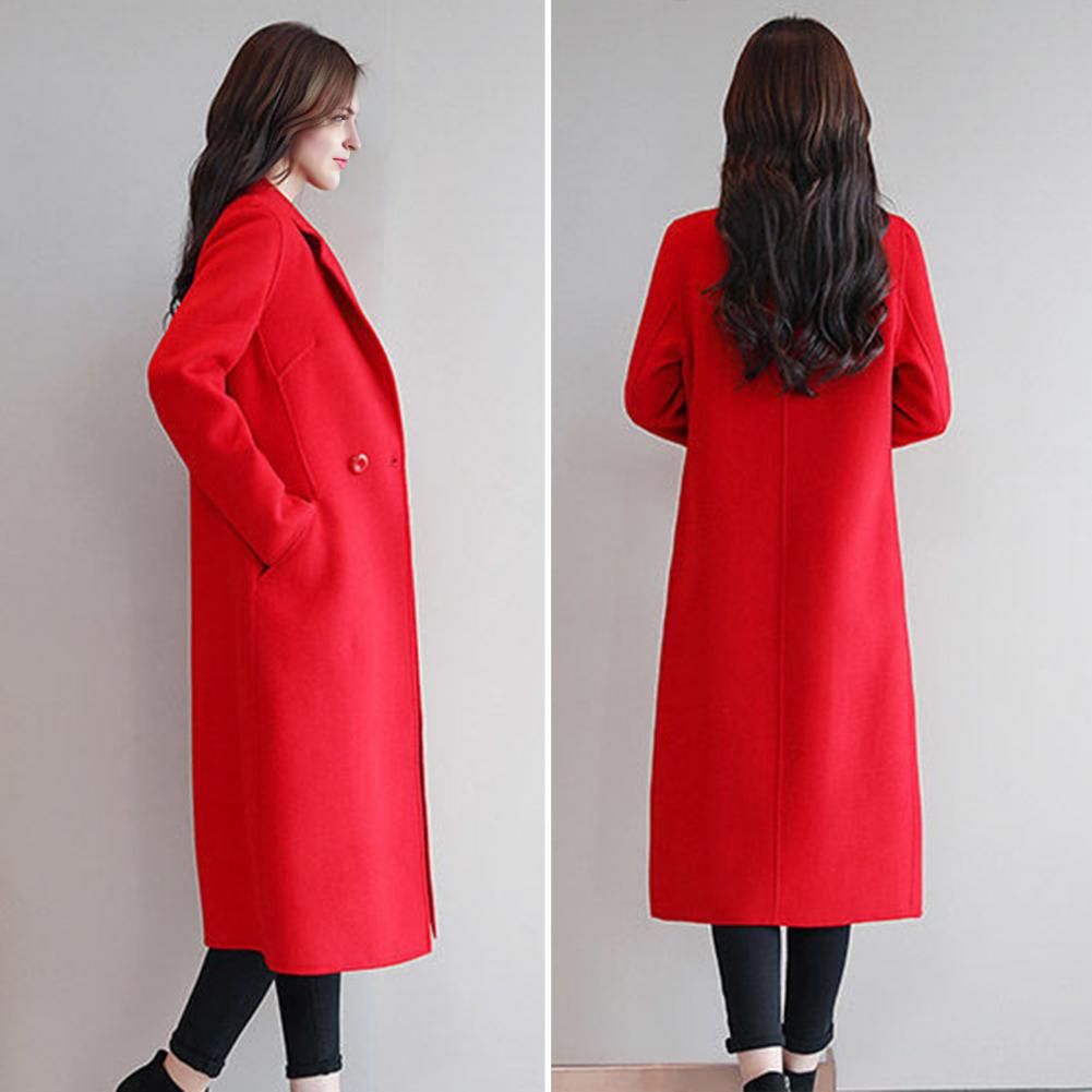 Wool Coat Peacoat - Cappotto di lana da donna, cappotto