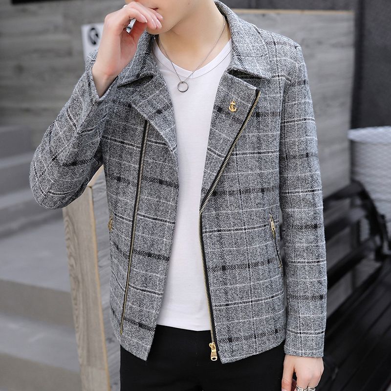Cappotto Corto da Uomo in Mist - Wool Coat Peacoat recensione e prezzo