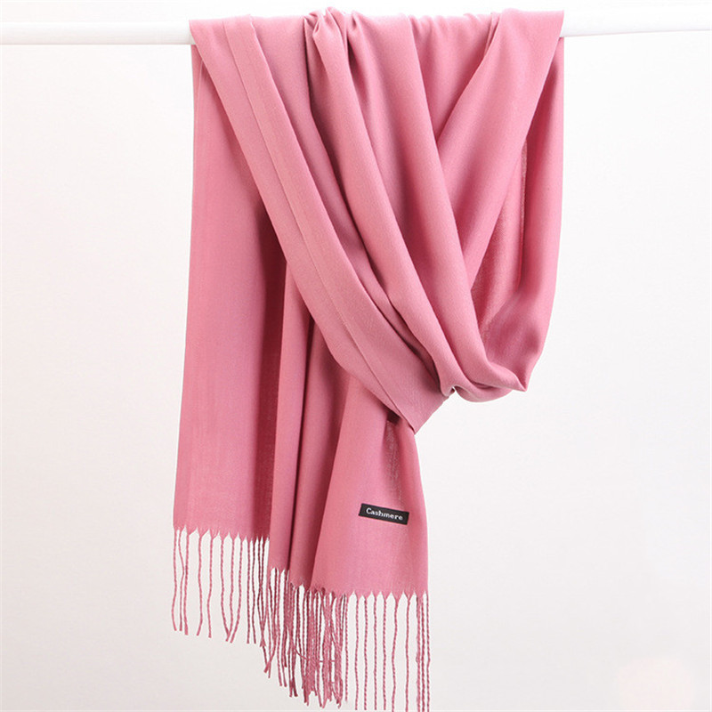 Di modo di Colore Solido 2023  - Shawl Wrap Winter recensione e prezzo
