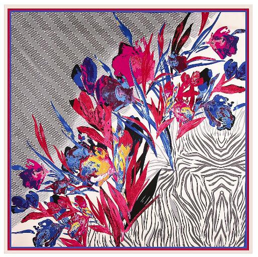 130x130 cm Sciarpa di seta qua - Shawl Wrap Winter recensione e prezzo
