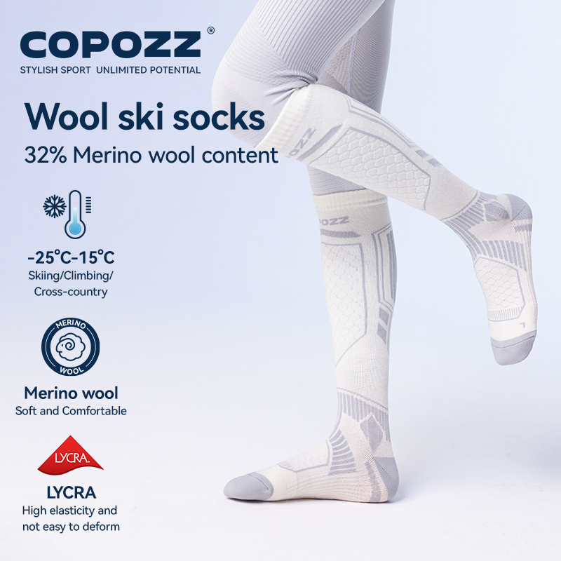 COPOZZ Calzini da sci invernal - Thermal Sock Wool recensione e prezzo