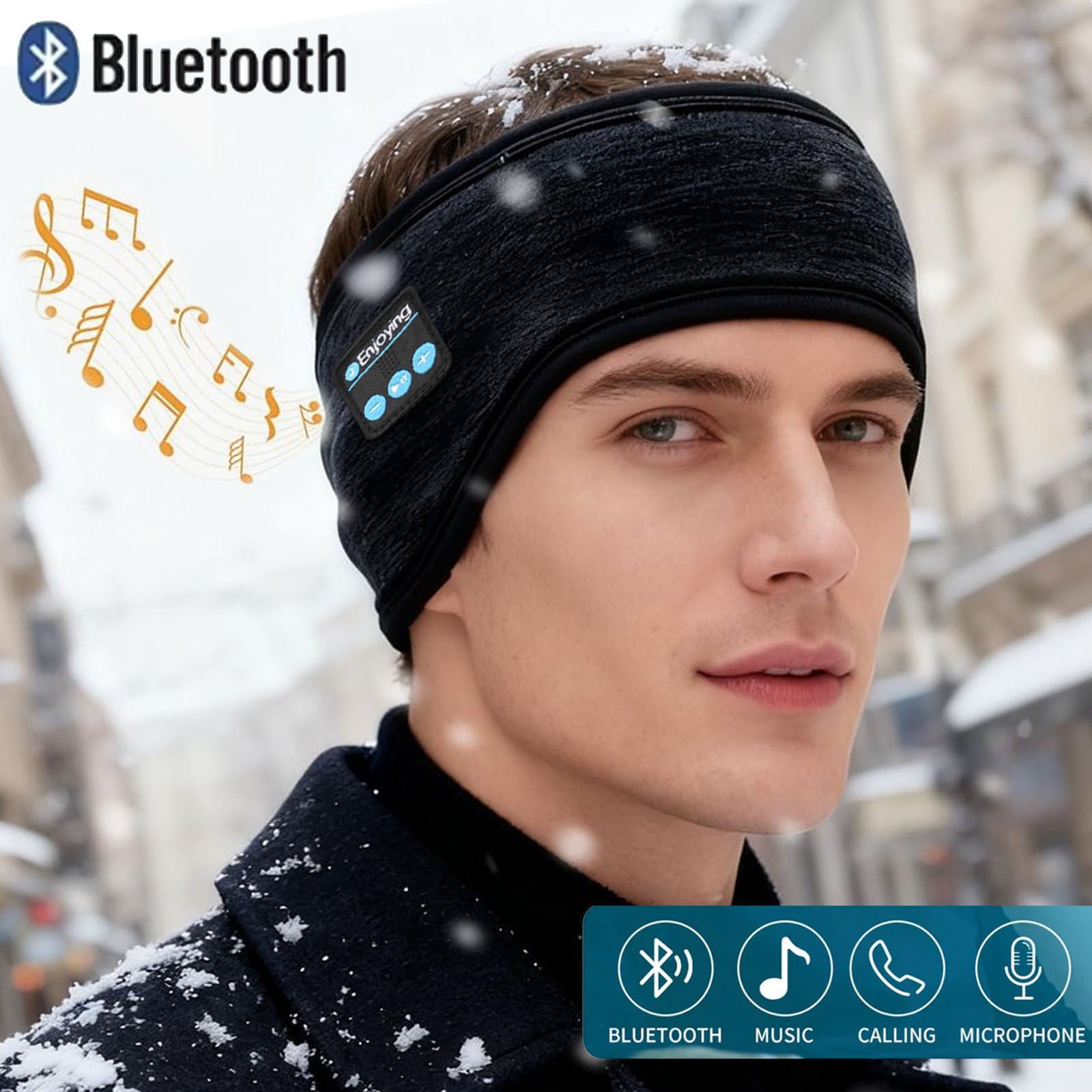 Cuffie Bluetooth senza fili Fa - Winter Headband Fleece recensione e prezzo
