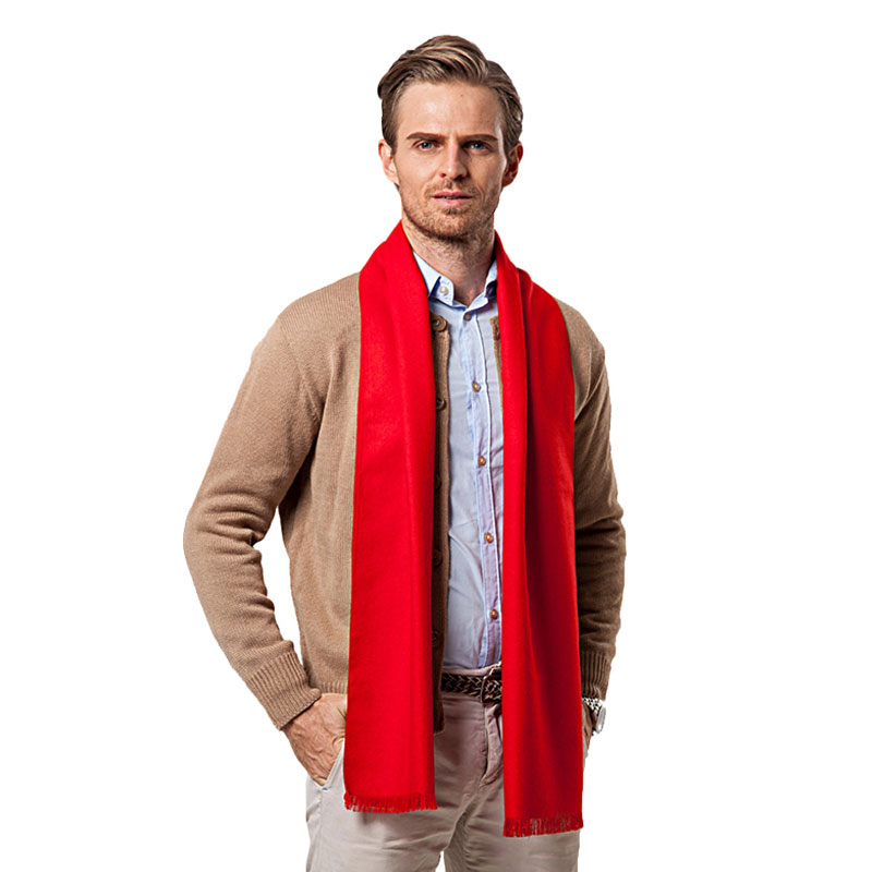 Moda Inverno Tinta unita Uomo  - Wool Scarf Men recensione e prezzo