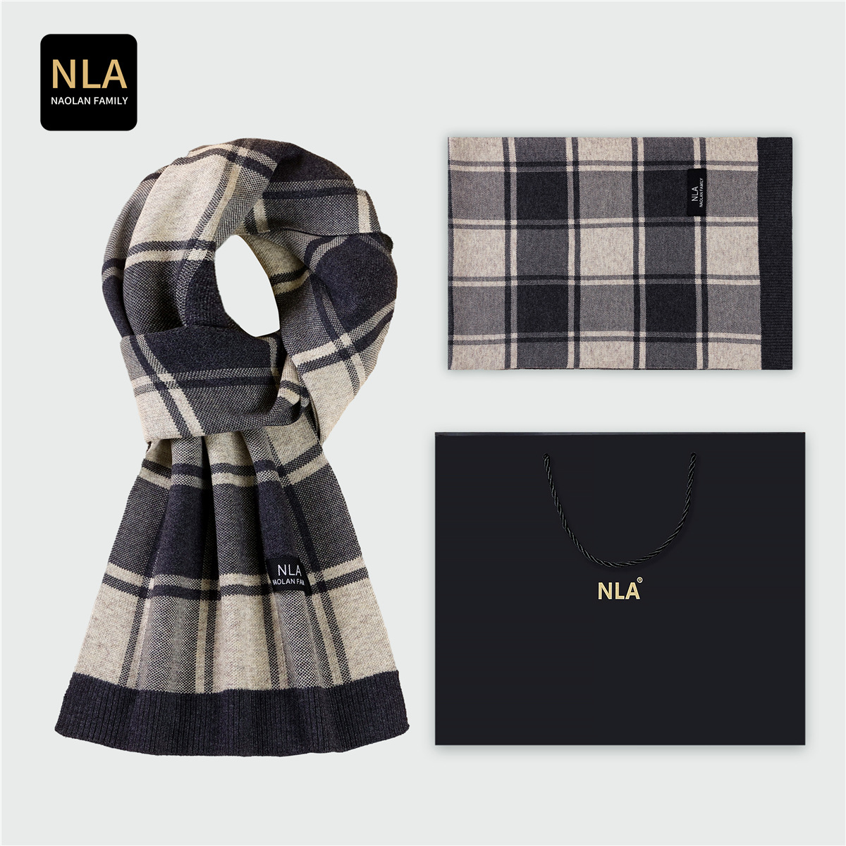 Confezione regalo Sciarpa di l - Wool Scarf Men recensione e prezzo
