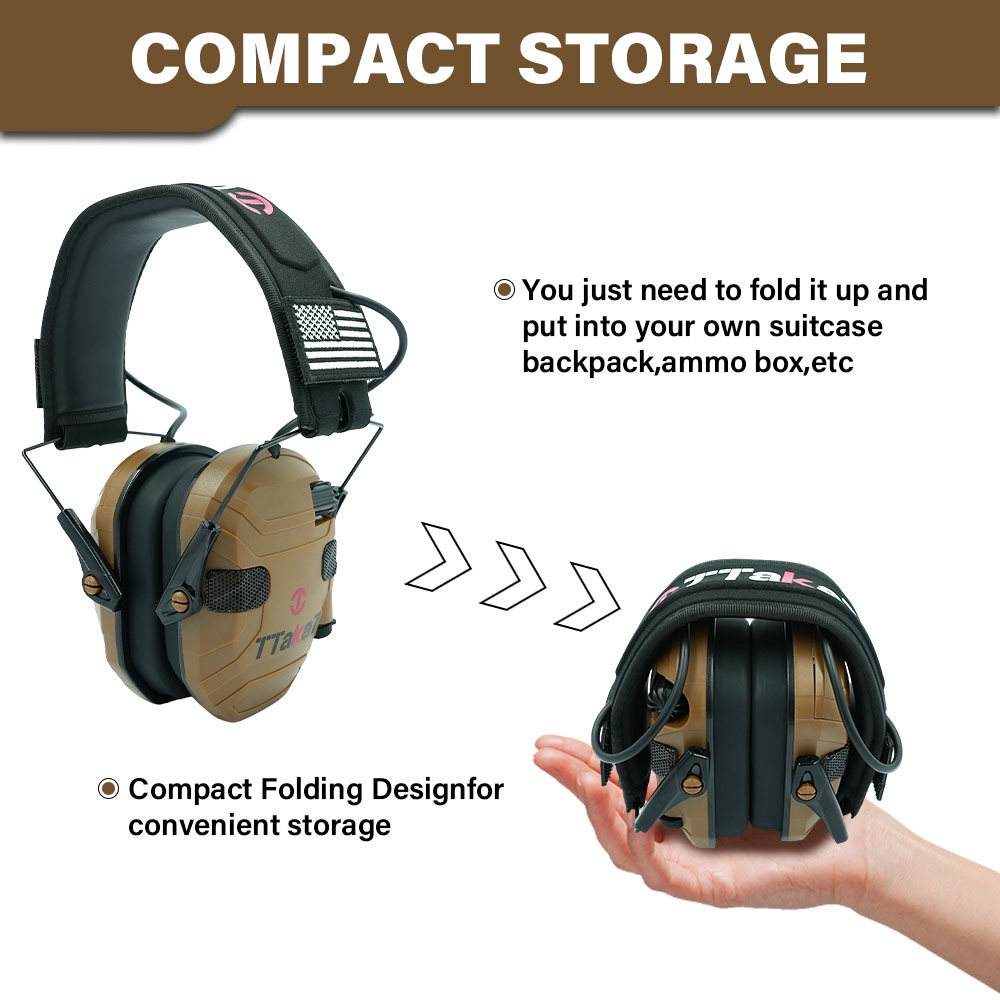 Nuove Cuffie Elettroniche Pieg - Earmuffs Foldable recensione e prezzo